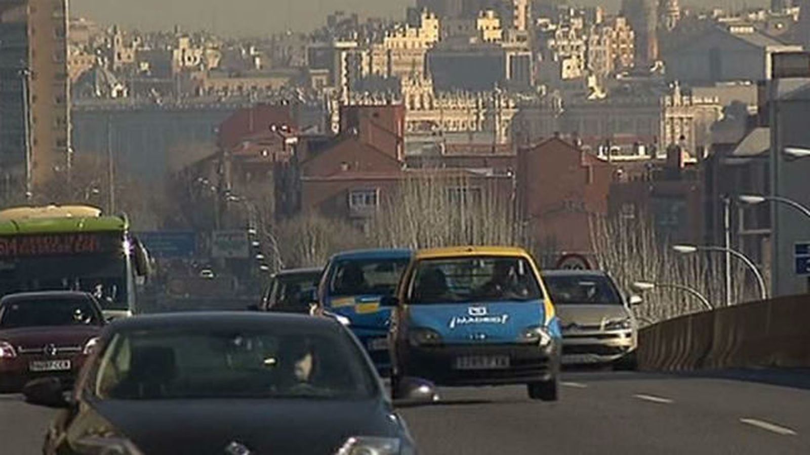 Contaminación en Madrid