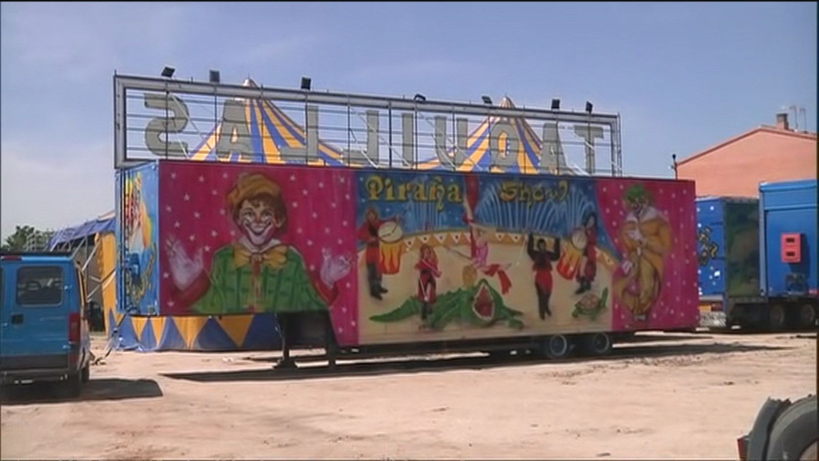 La ruina de un circo, siete meses acampados sin ningún tipo de ingresos