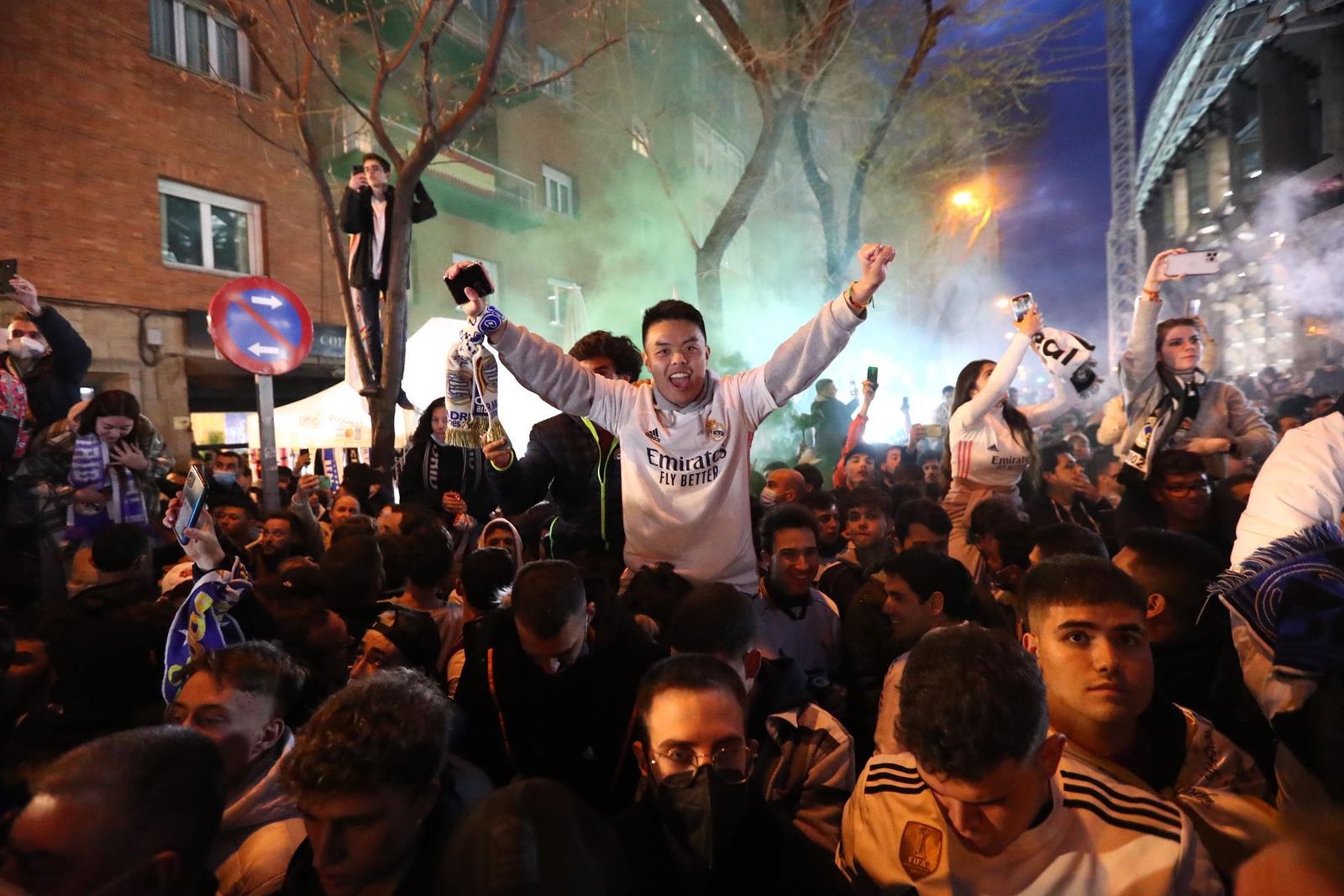Aficionados del Real Madrid