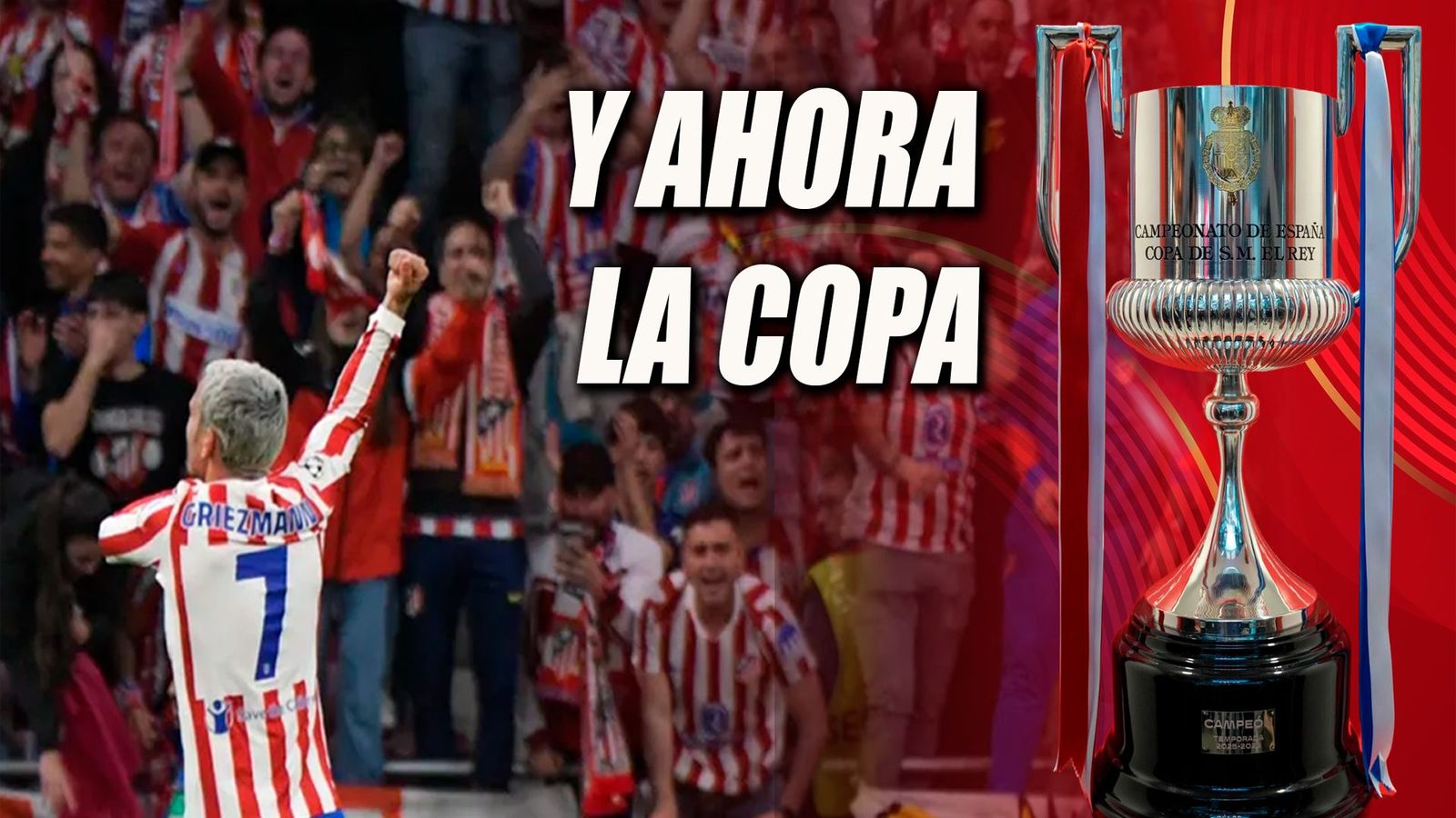 El Atlético de Madrid ya sólo piensa en la final de la Copa del Rey