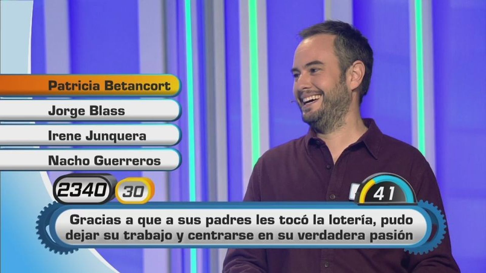 ¿Qué tal conoce Jorge Blass a sus compis?