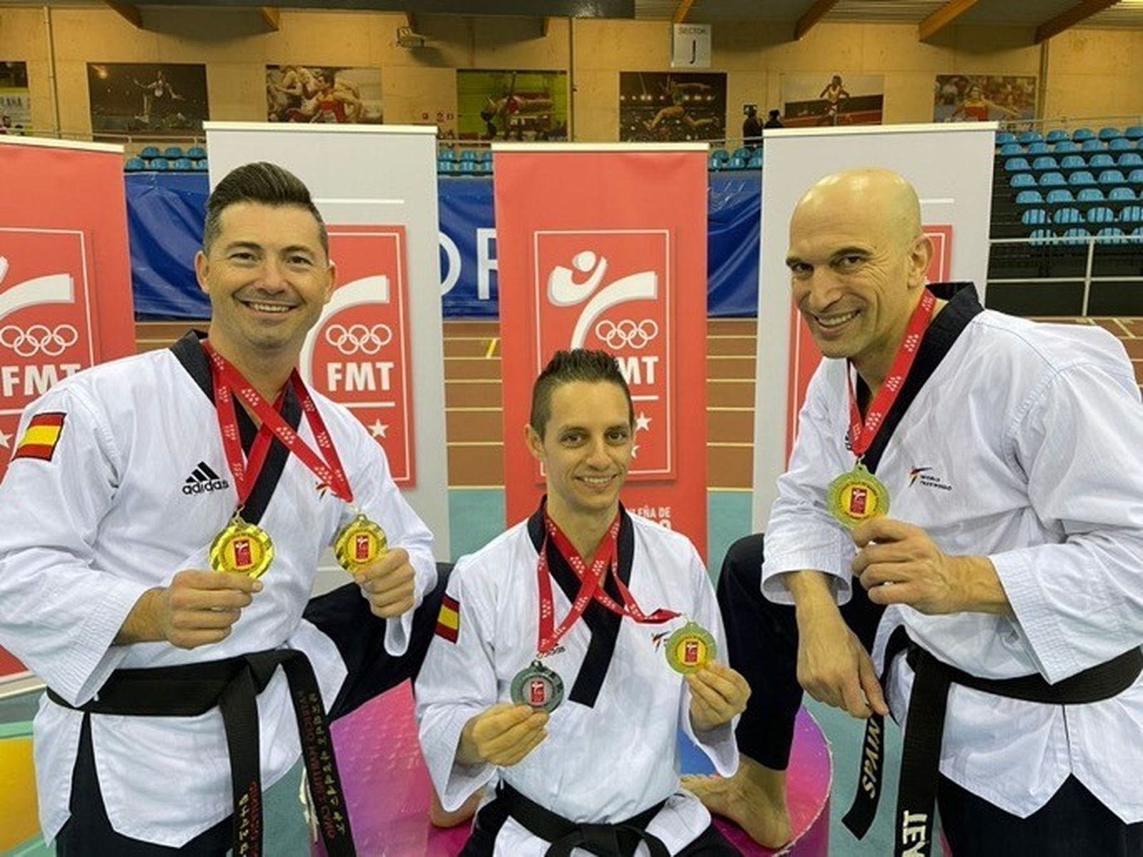 Taekwondistas mostoleños