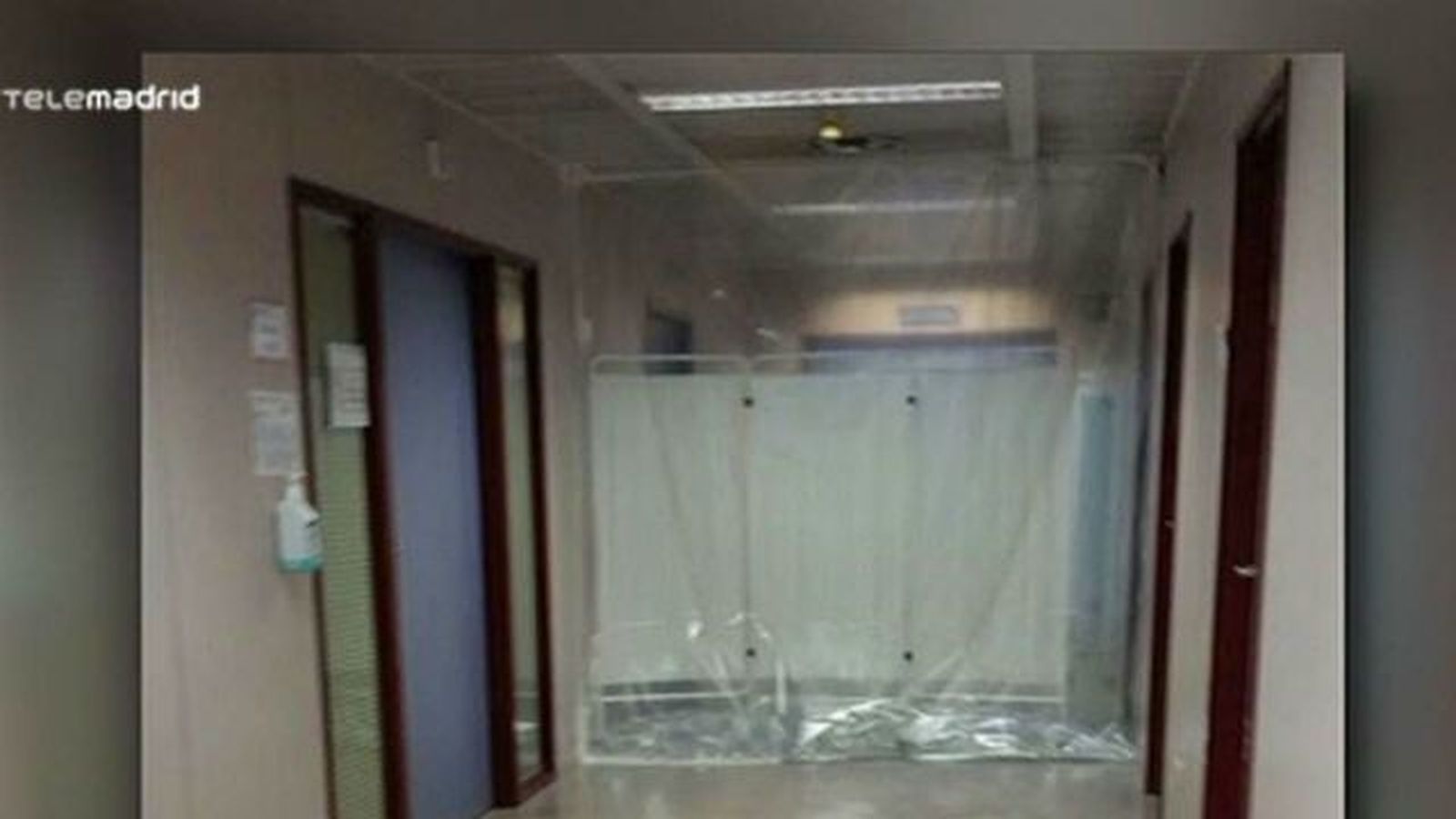 Descontaminadas la casa y la sala del hospital de Alcorcón donde estuvo la paciente