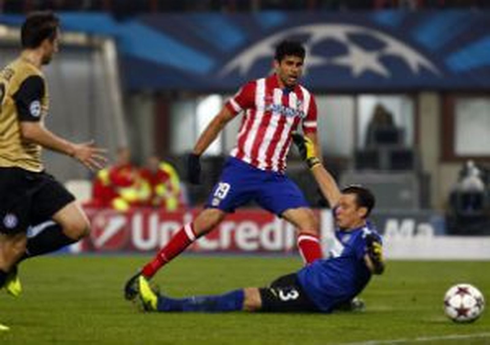 Diego Costa, tras el partido contra el Austria Viena