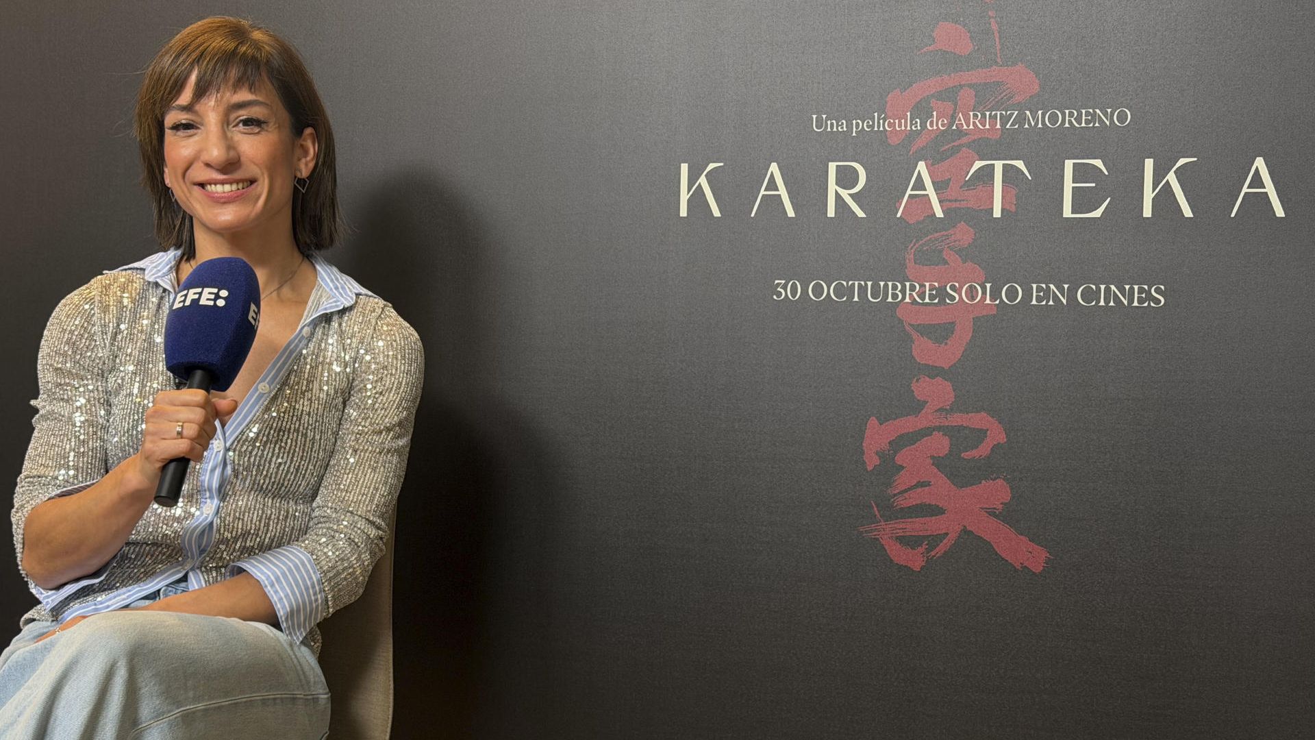 Patrick Criado y Andrea Rosa presentan la película 'Karateka'