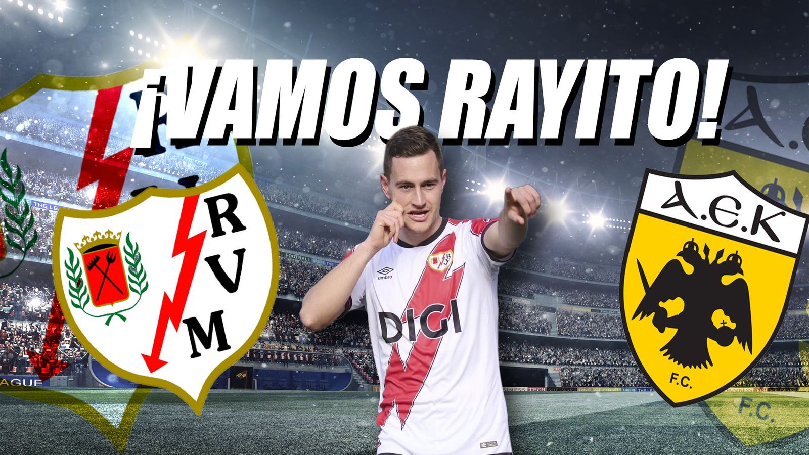 El Rayo, ante el AEK