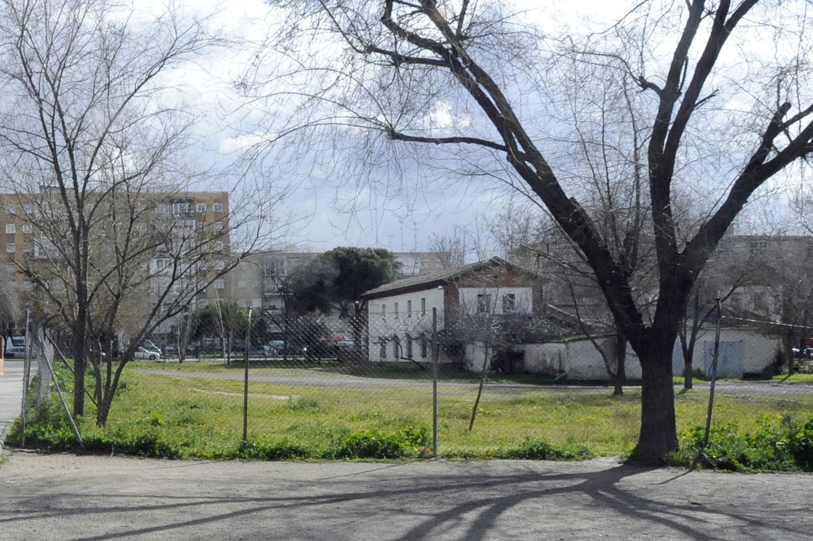 Parcela del antiguo cuartel de Guardia Civil de Móstoles