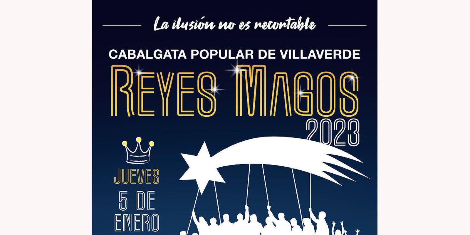 Cartel de la Cabalgata Popular de Villaverde