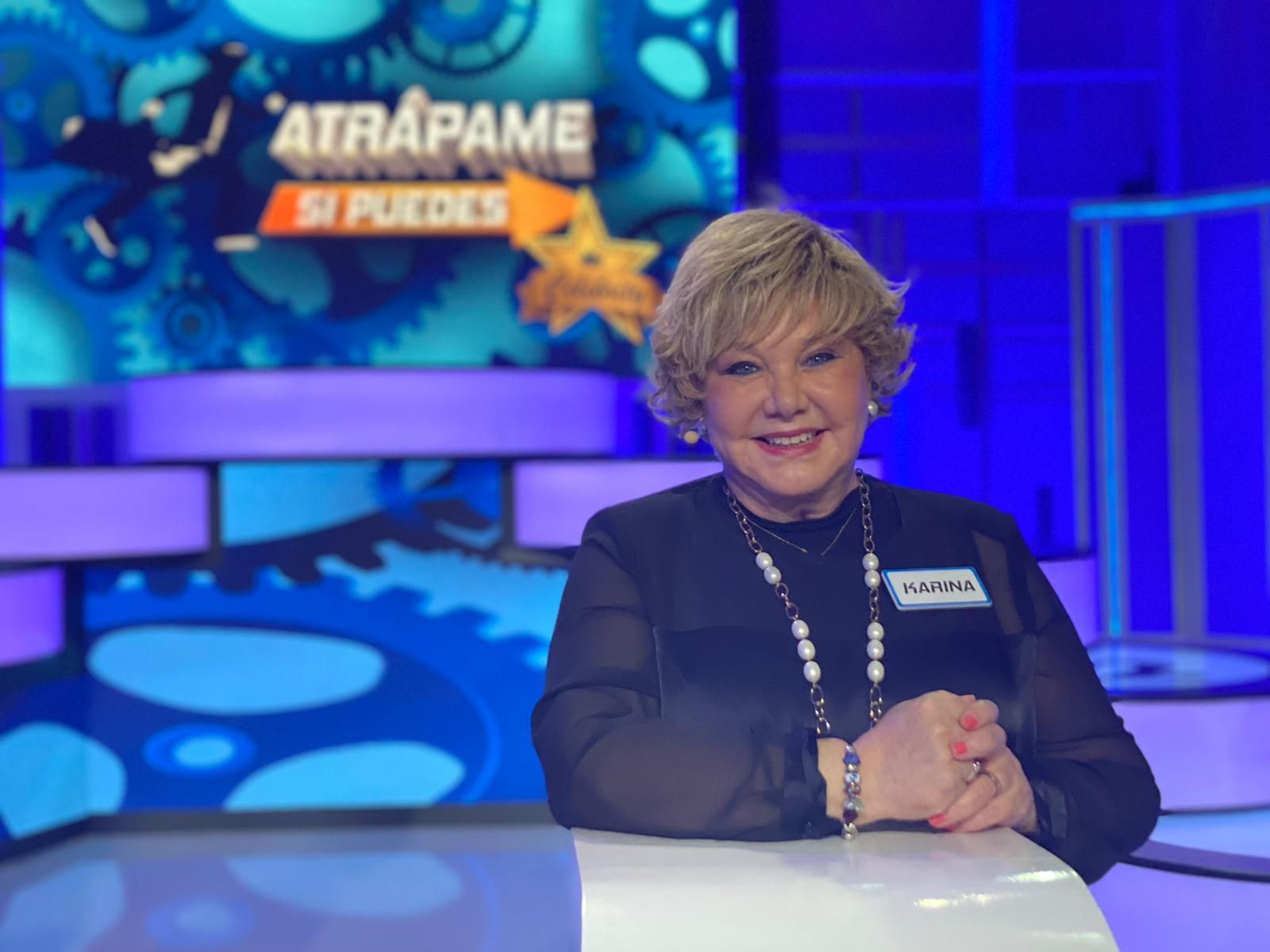Karina, este jueves en Atrápame si puedes Celebrity'