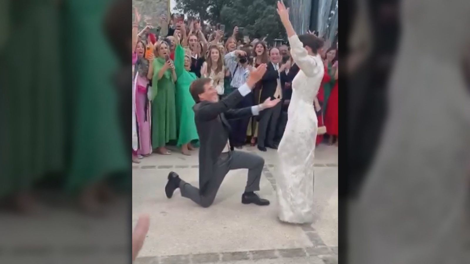 Un chotis y guiños a Madrid marcan la celebración de la boda de Almeida con Teresa Urquijo