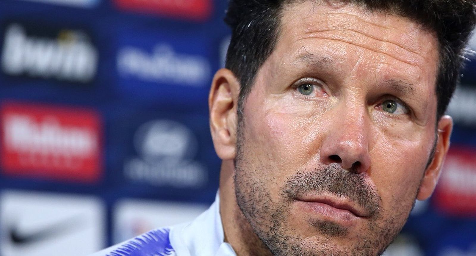 Diego Pablo Simeone, entrenador del At. Madrid