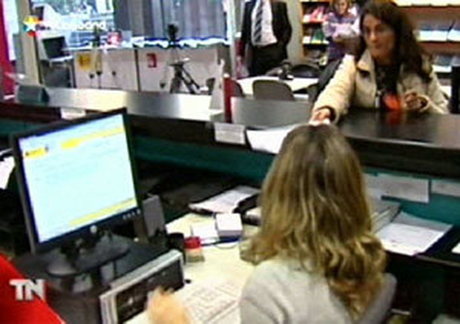 Funcionarios, atención al público