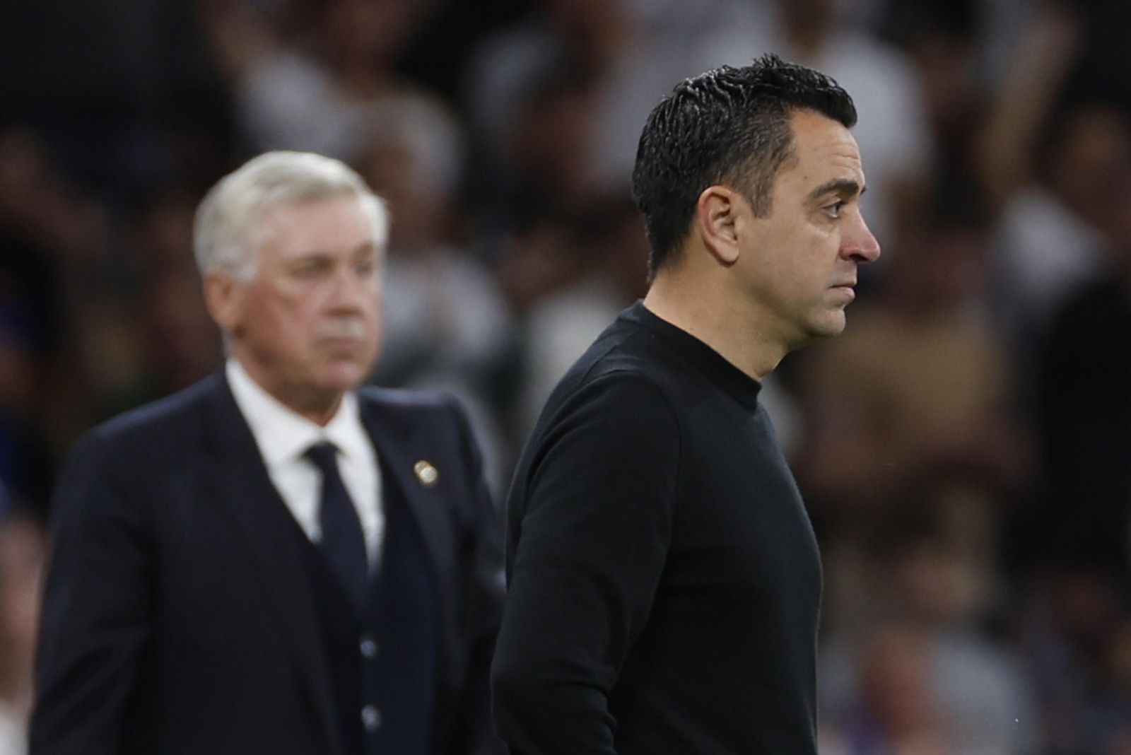 Ancelotti y Xavi