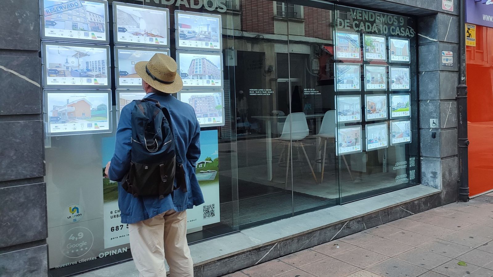 Las adquisiciones por no residentes se hunden un 18 %
