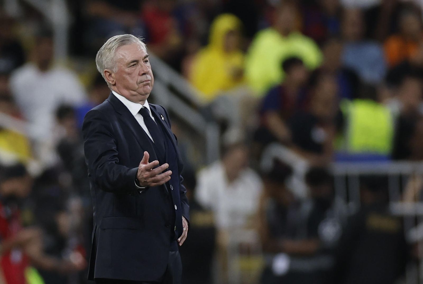 Ancelotti tras la debacle en Arabia