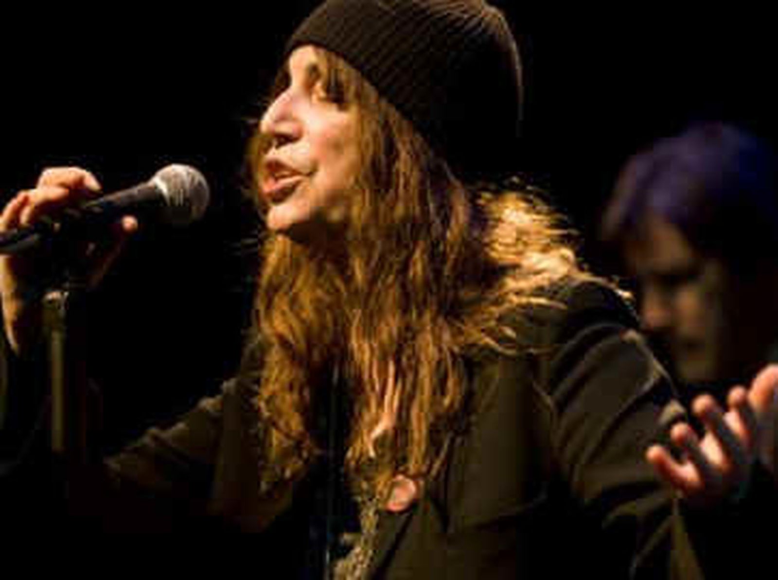 Patti Smith abre el ciclo "Poesía en Concierto" en el Teatro Español