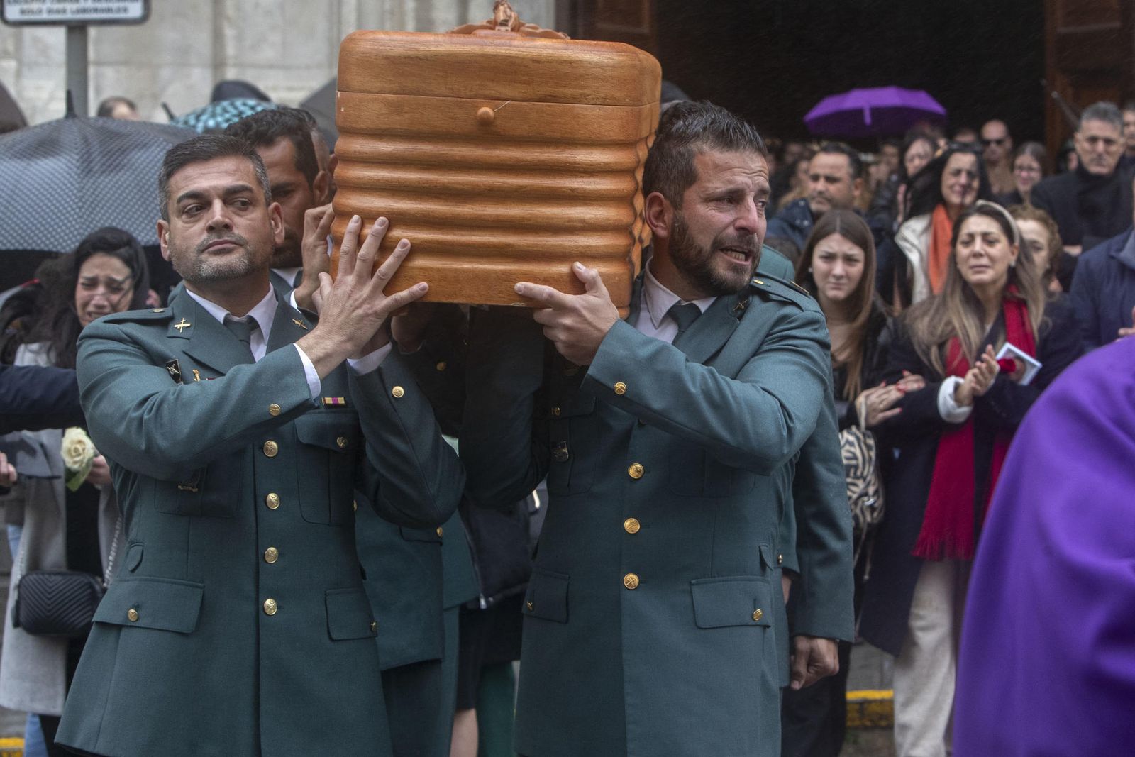 Funeral por los guardias civiles muertos en Barbate