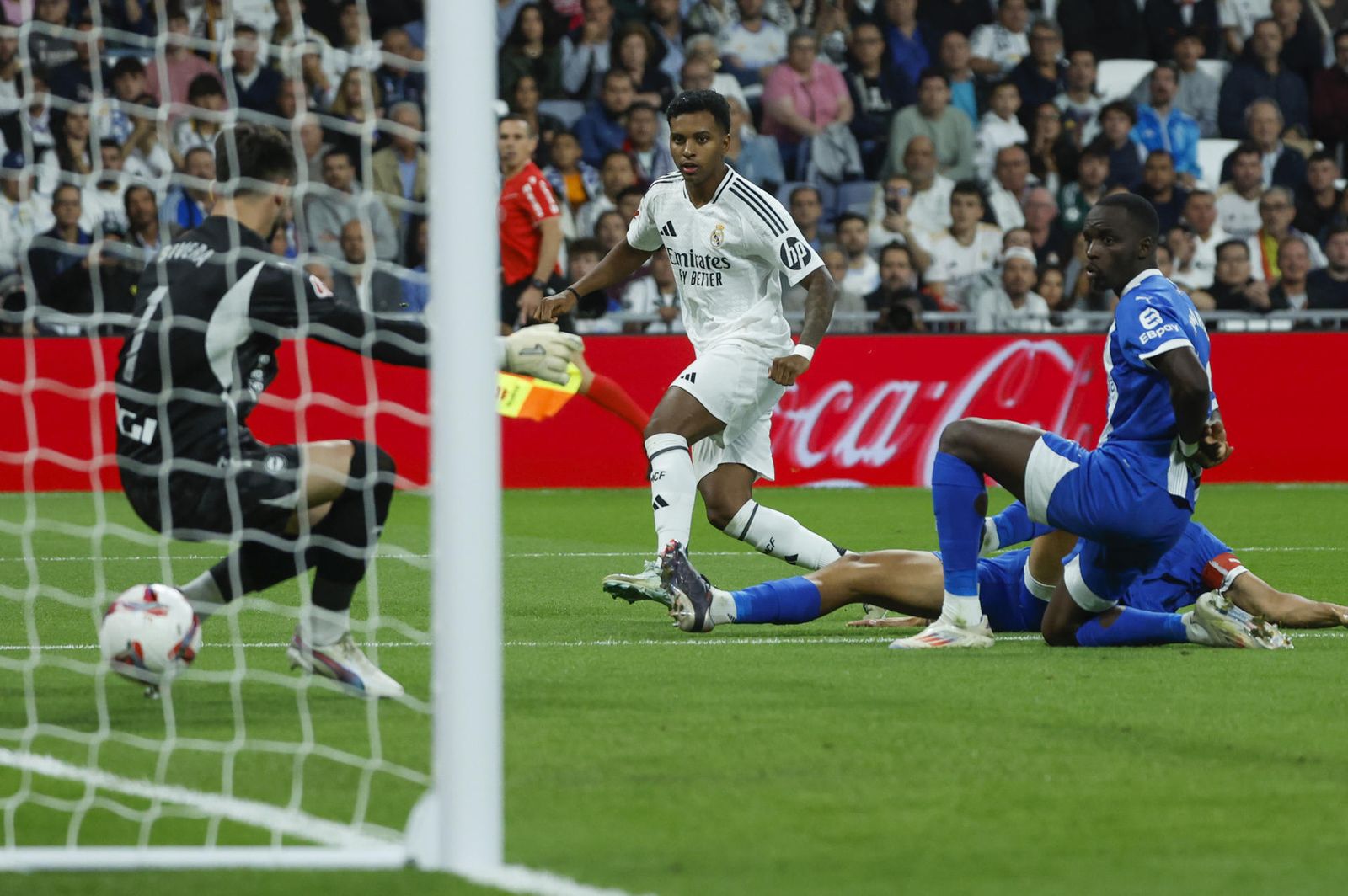 Rodrygo ante el Alavés
