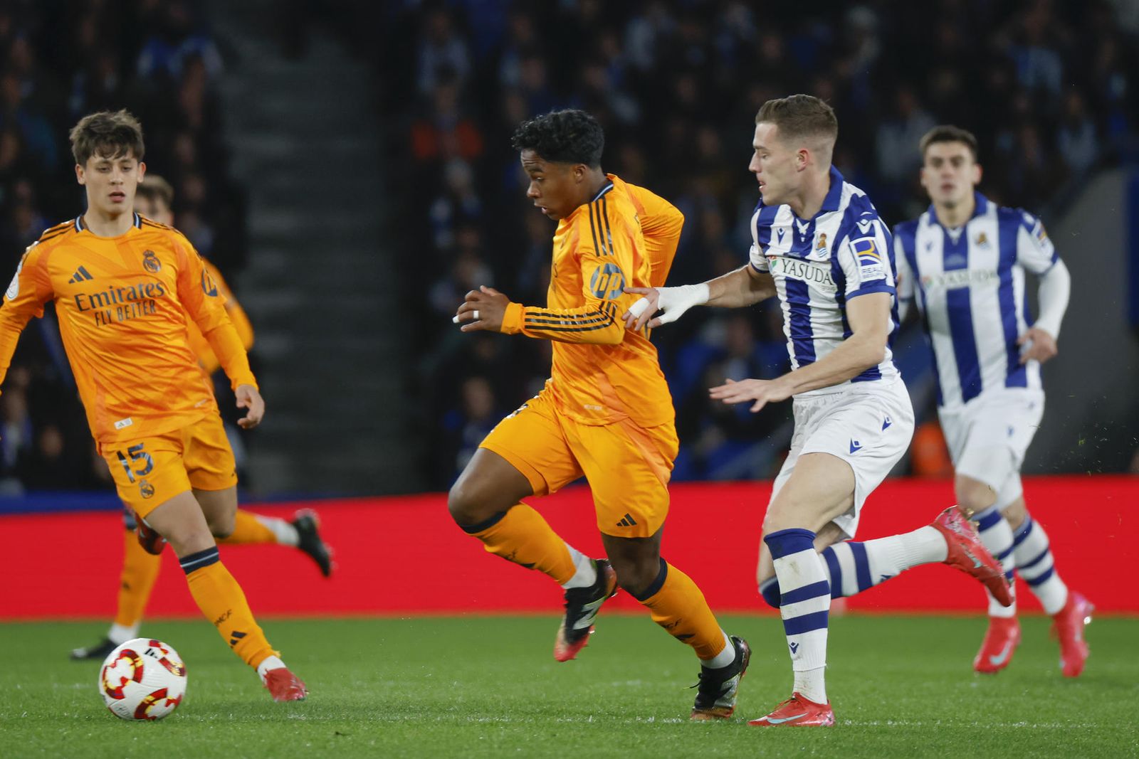 Guler y Endrick ante la Real Sociedad