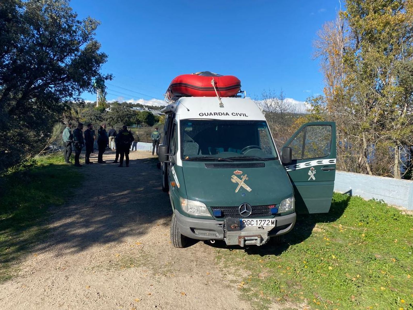 Búsqueda de un desaparecido en Las Rozas