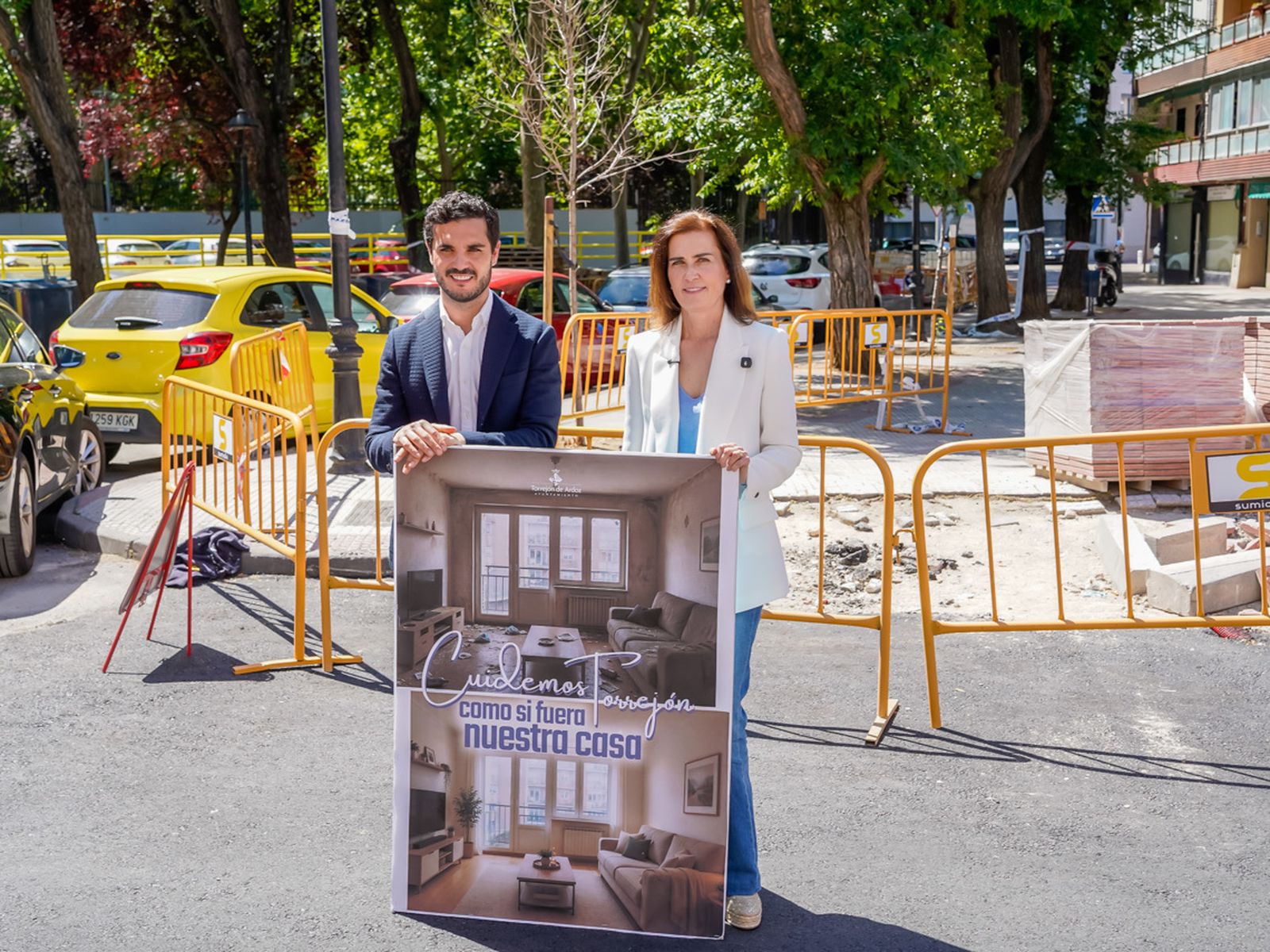 Alejandro Navarro  y Mercedes Tomé