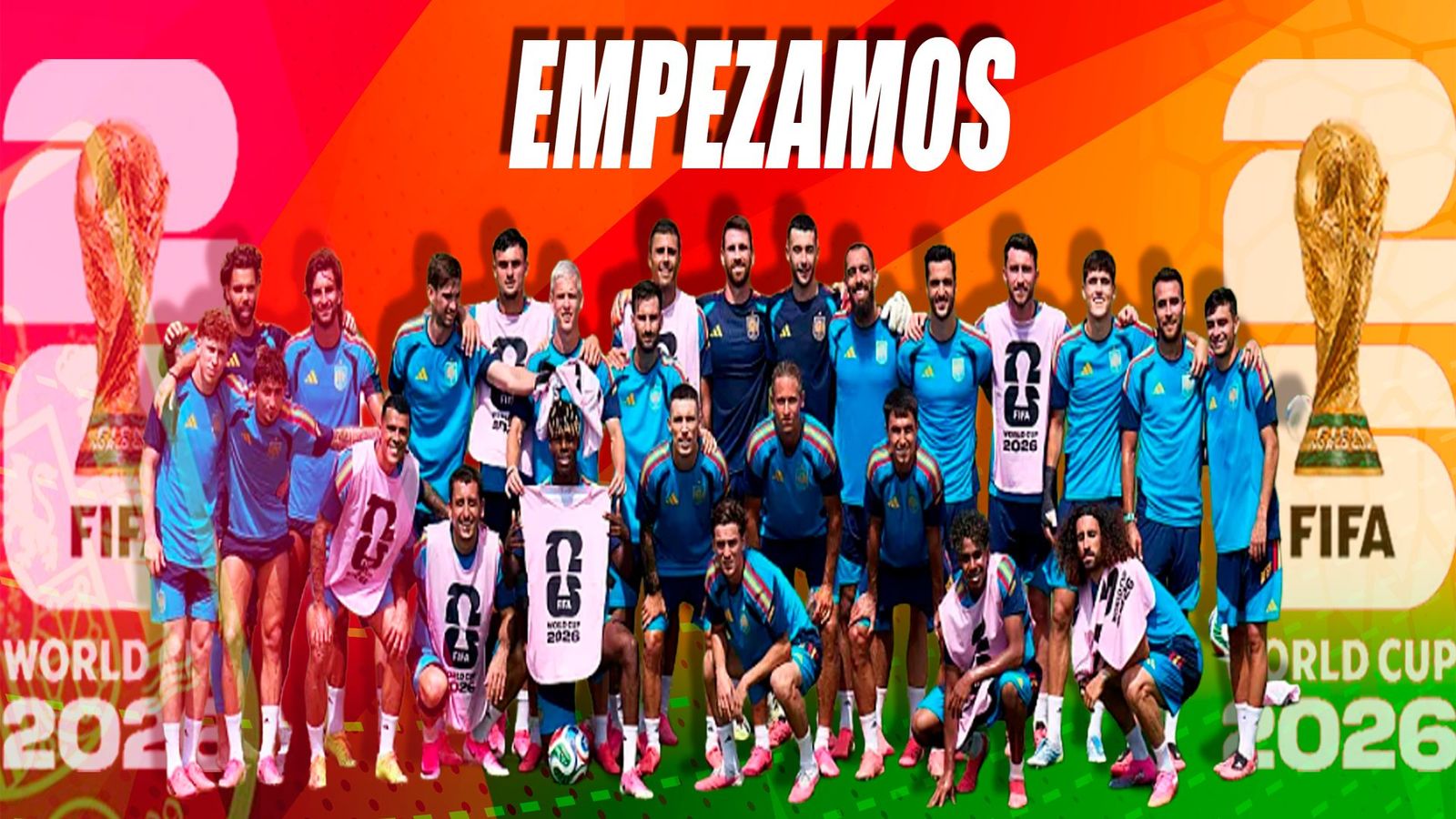 España debuta en el Mundial