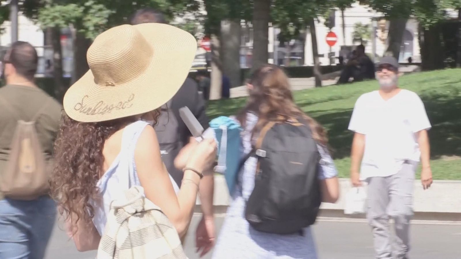Ola de calor en Madrid