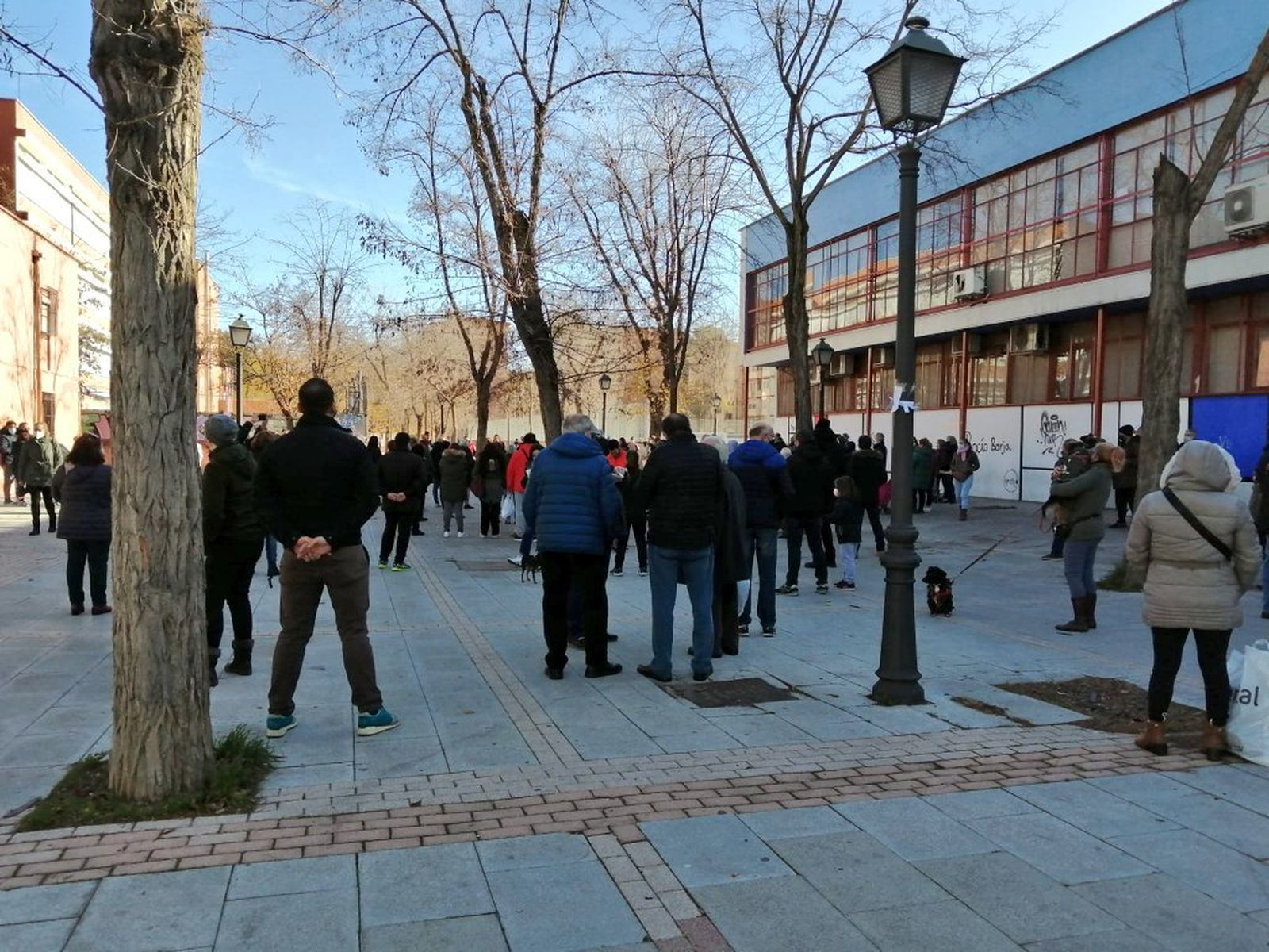 Manifestación en San Cristóbal