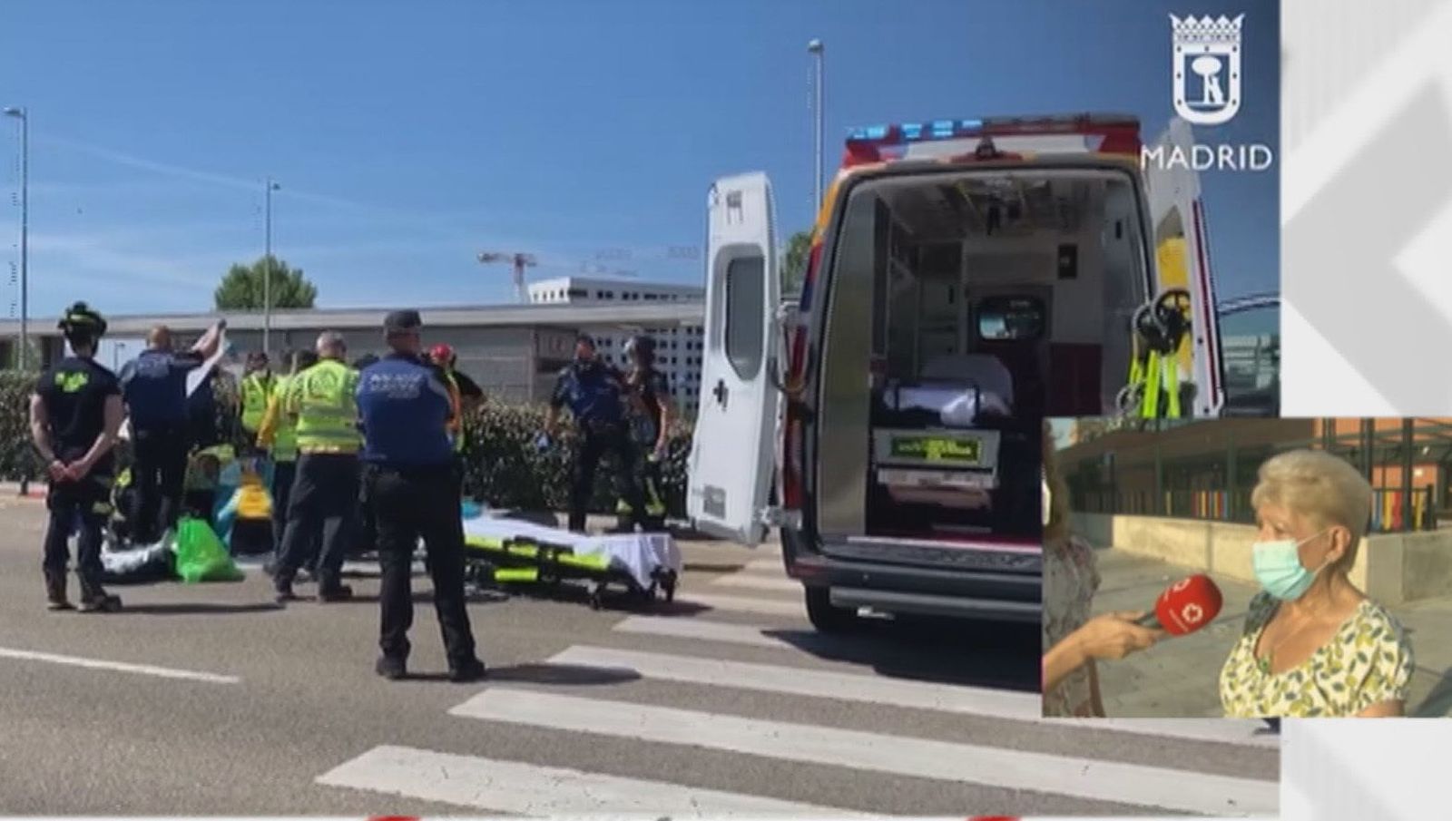 Vecinos de Valdebebas denuncian pasos de peatones sin visibilidad que ya han causado atropellos