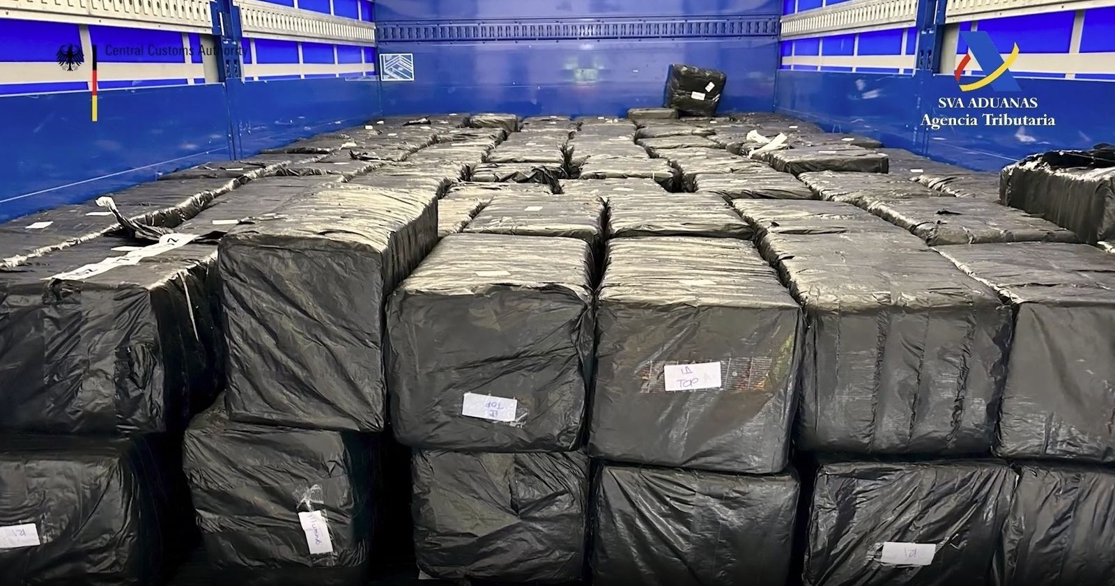 Cargamento de cocaína intervenido
