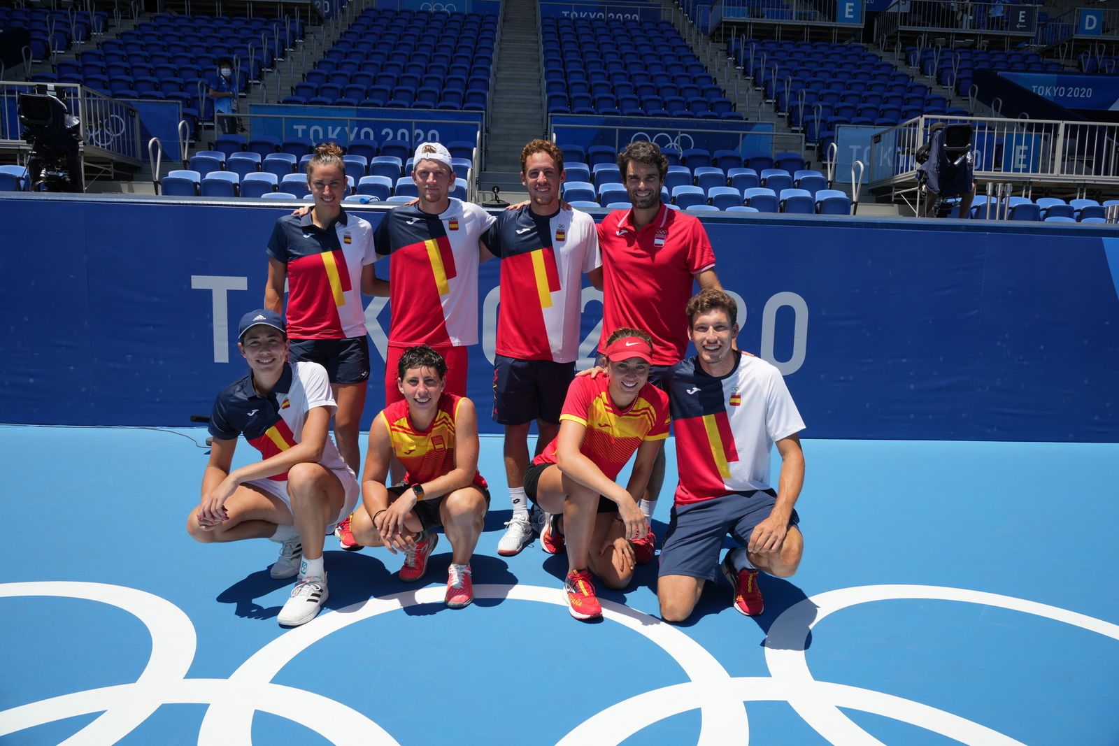 Equipo español de tenis