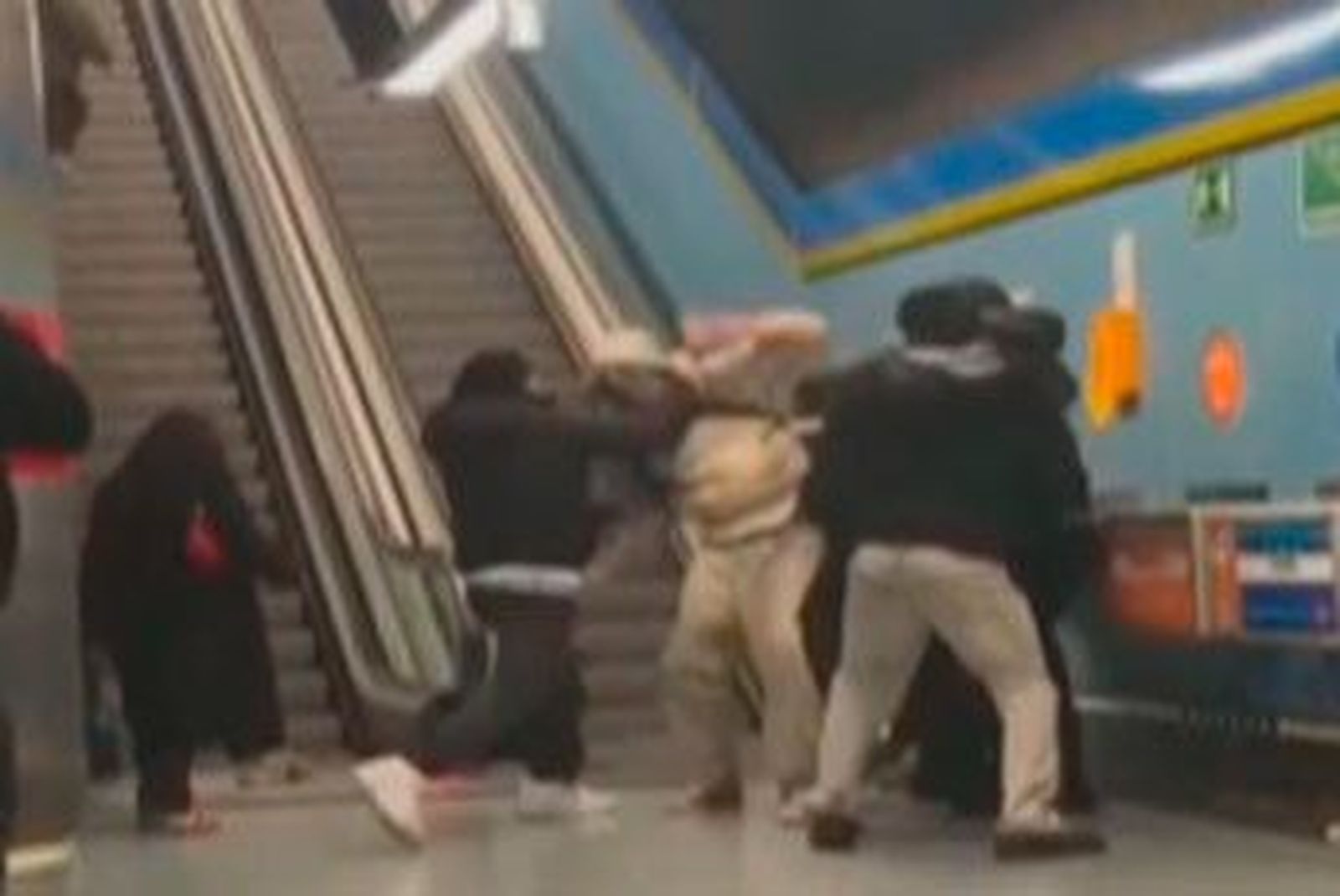 Doce identificados por una pelea en la estación de Casa del Reloj de Metrosur de Leganés