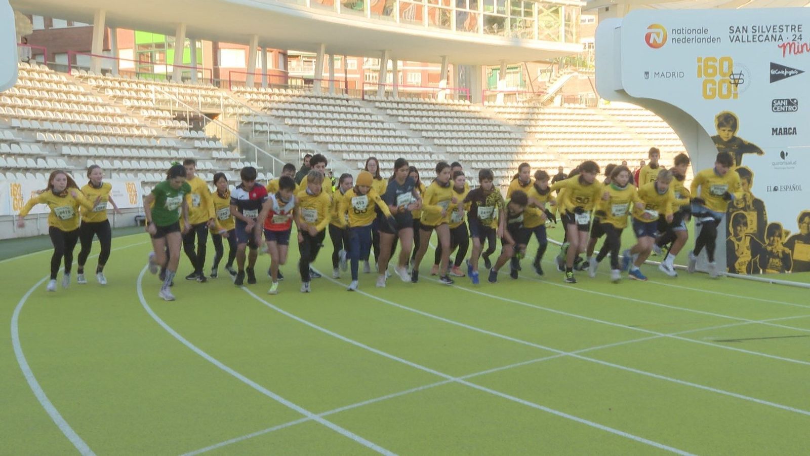 Récord de participación en la San Silvestre Vallecana Mini