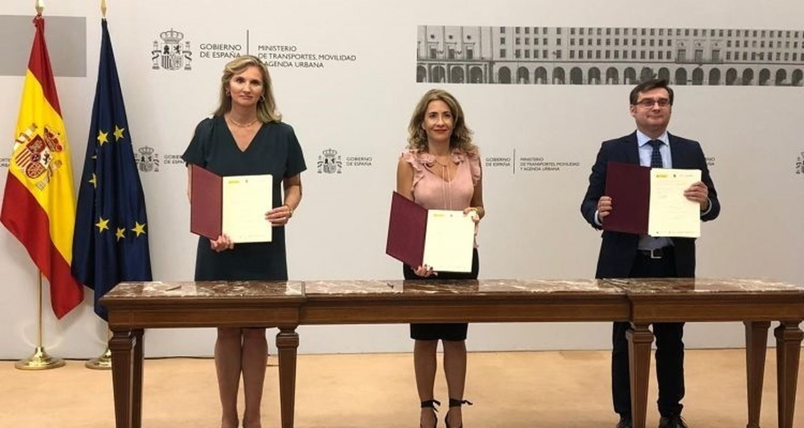 Firma acuerdo fondos europeos