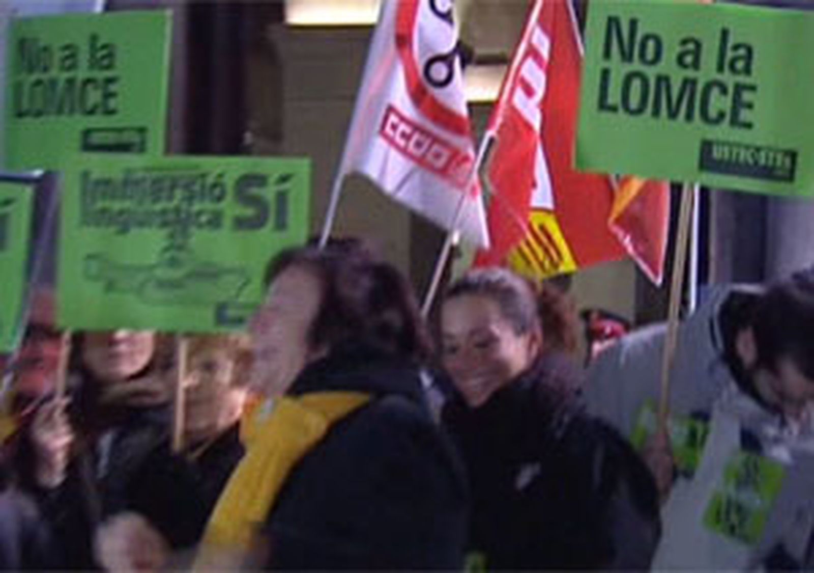 Protestas contra la LOMCE