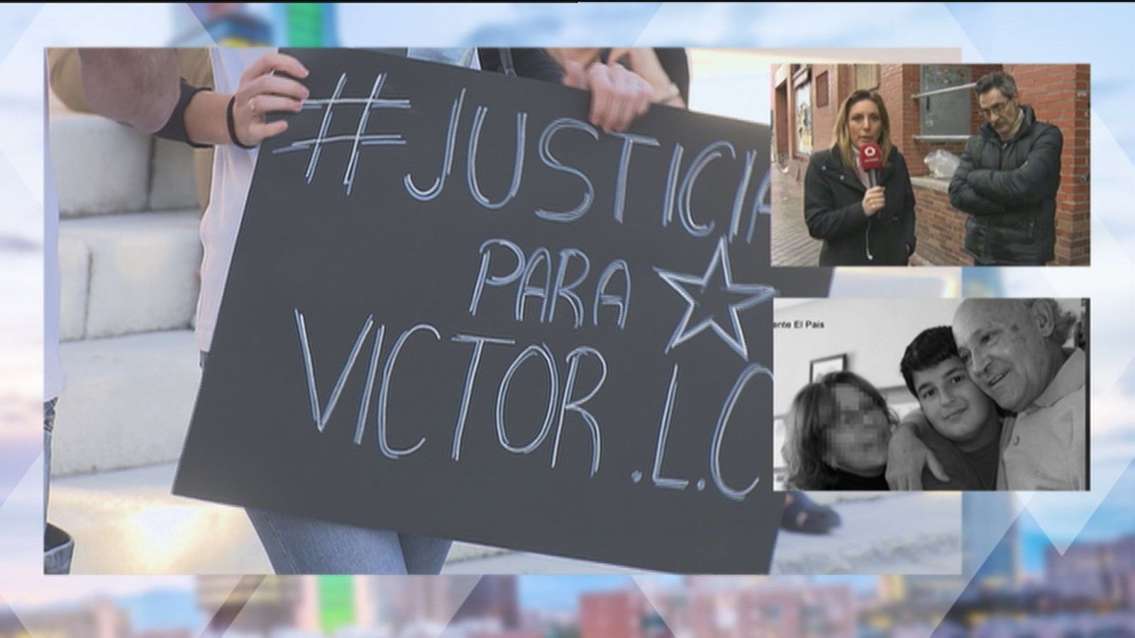 Conmoción en Madrid por José María y Víctor, abuelo y nieto fallecidos en apenas tres meses
