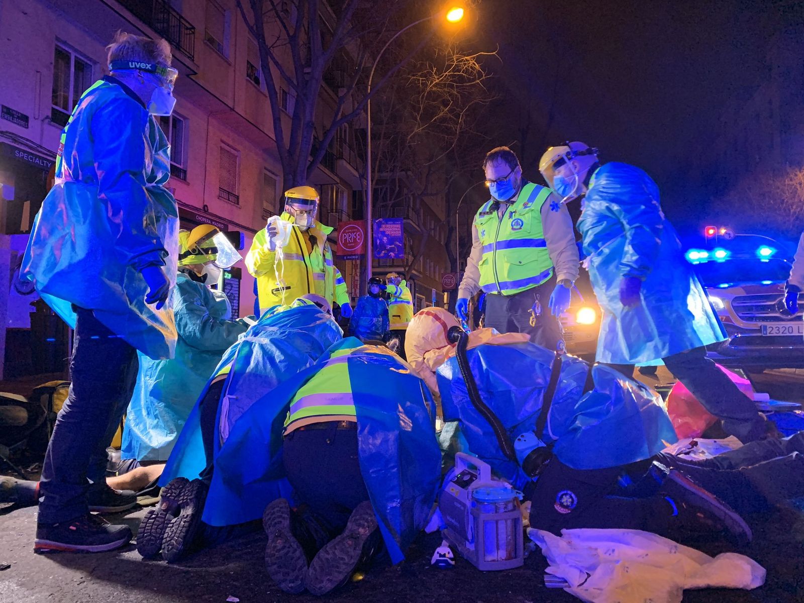 Accidente de tráfico en Arganzuela