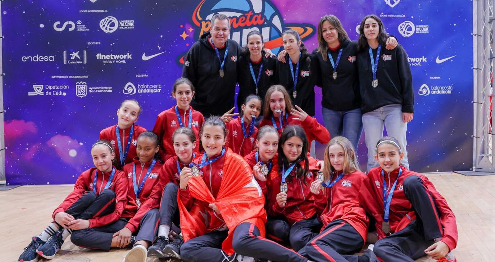 Selección madrileña femenina de minibasket