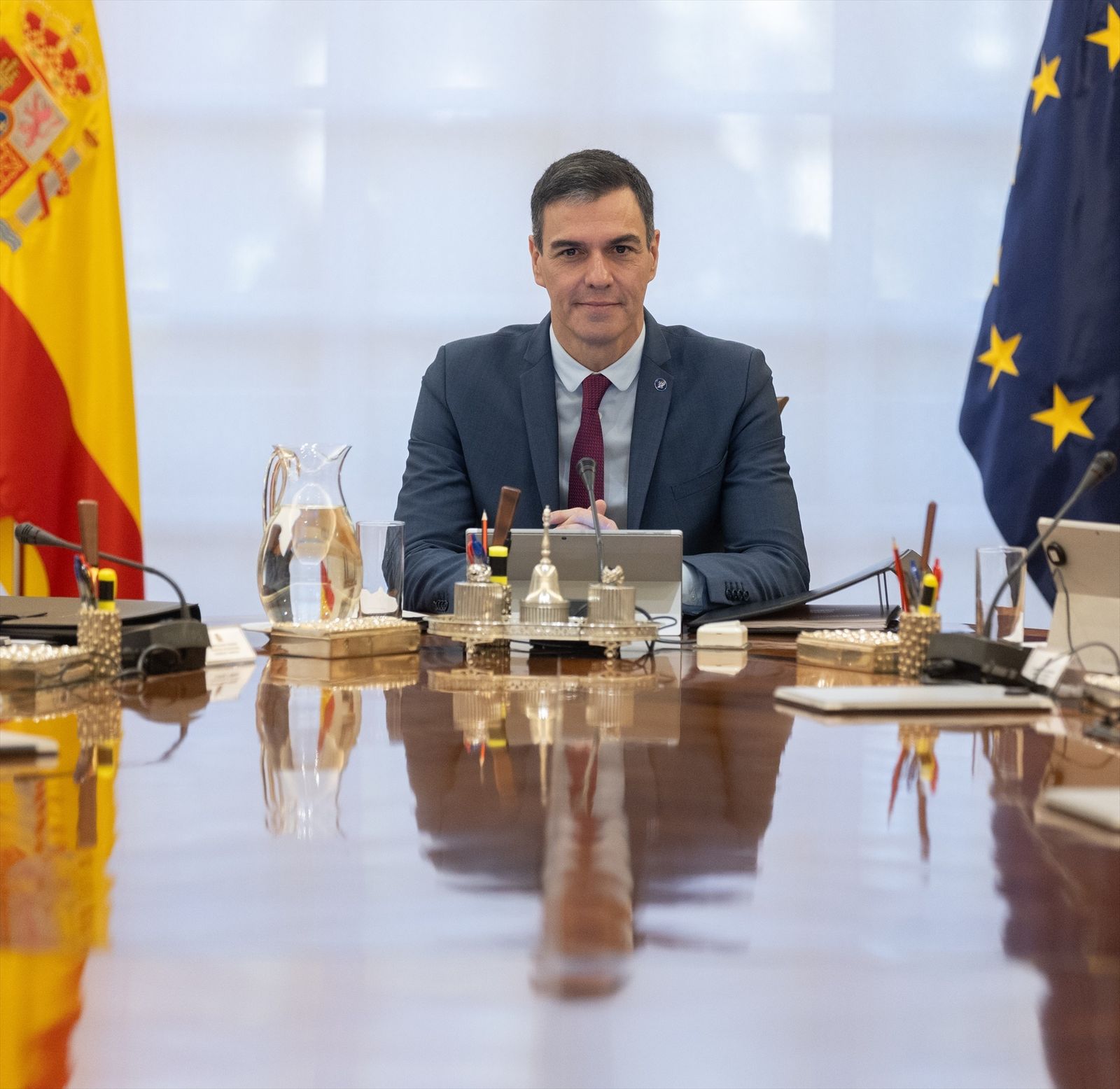 El presidente del Gobierno, Pedro Sánchez