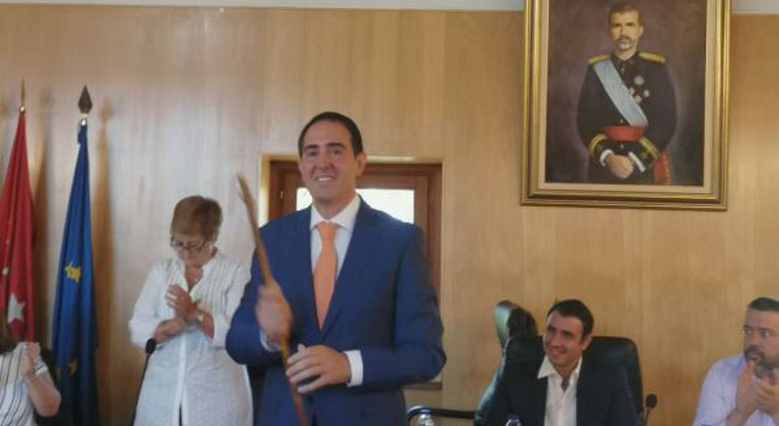 Fernando Casado (Ciudadanos) ha renovado su cargo como alcalde de Robledo de Chavela