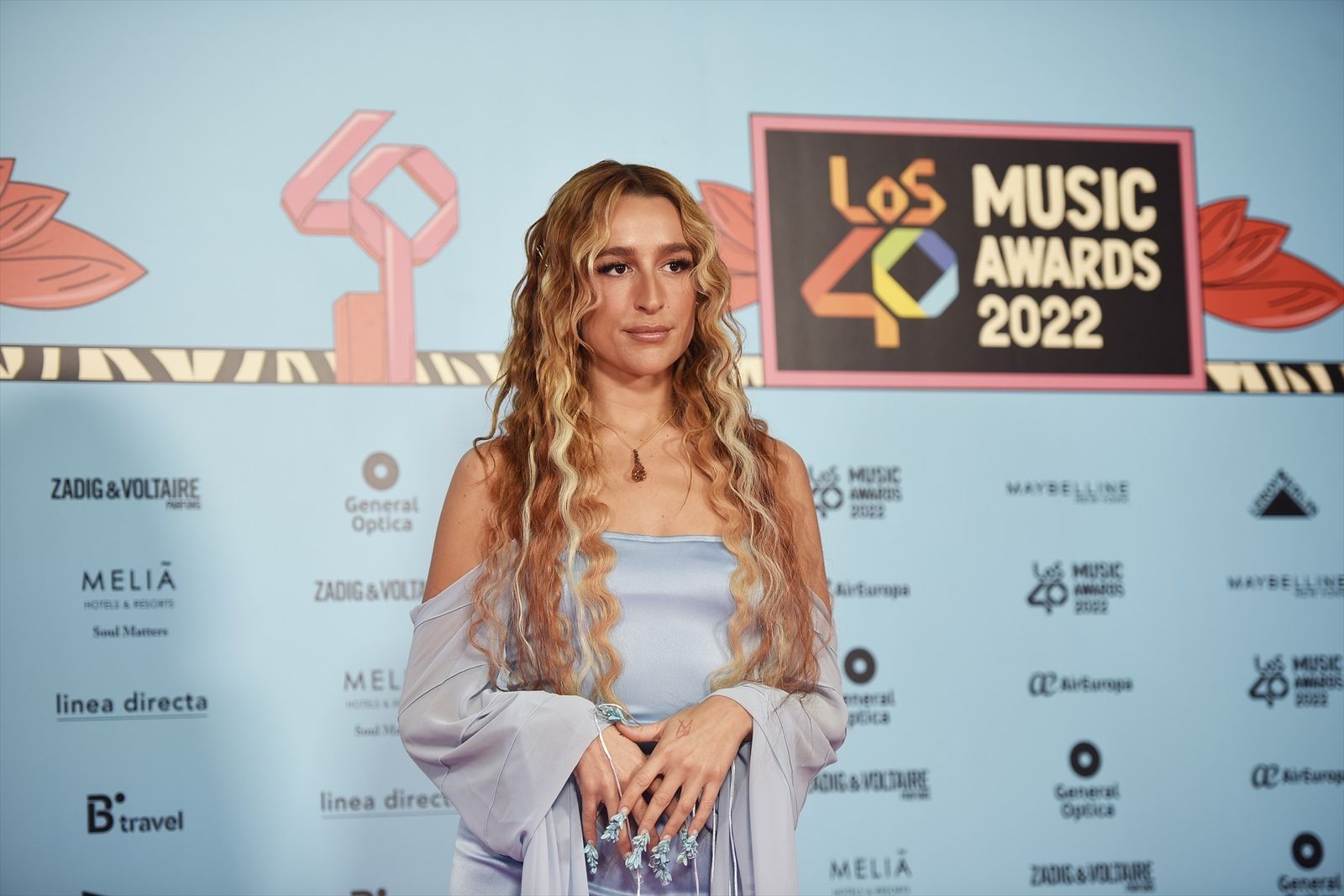 Belen Aguilera en la gala de Los40 Music Awards 2022