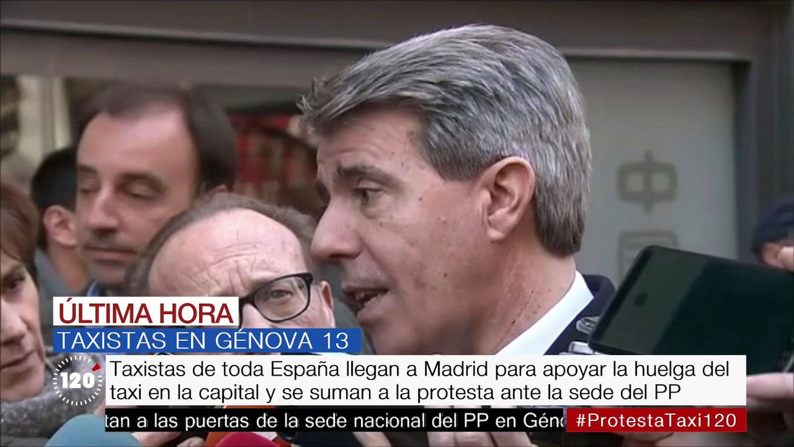 Garrido asegura que los taxistas están dando “una imagen lamentable” con sus protestas