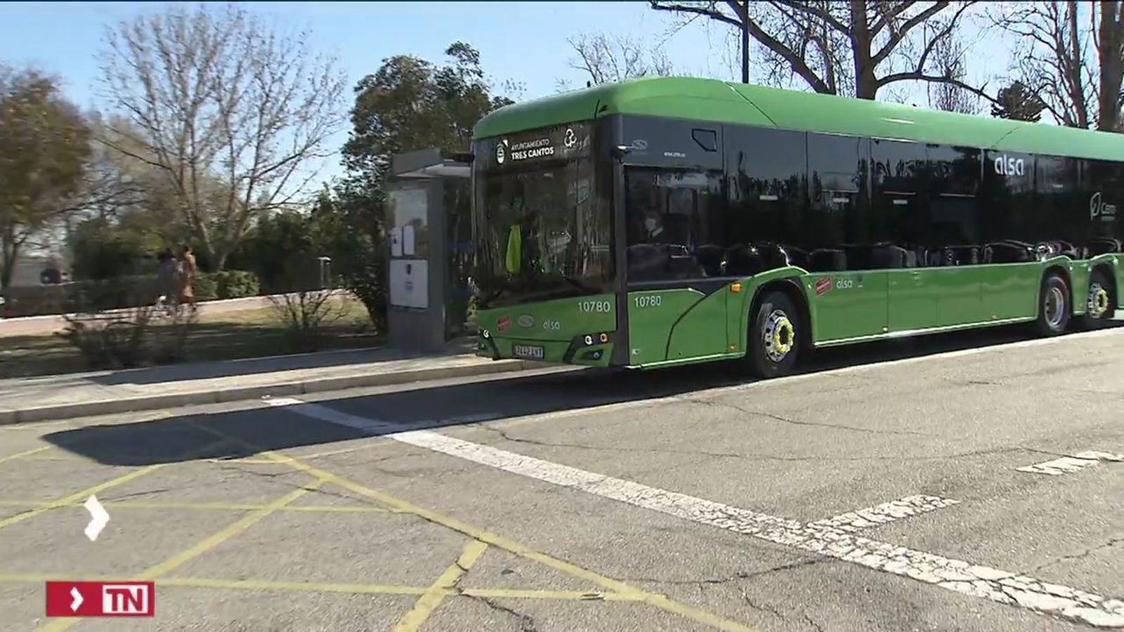 Primer bus eléctrico interurbano de Madrid