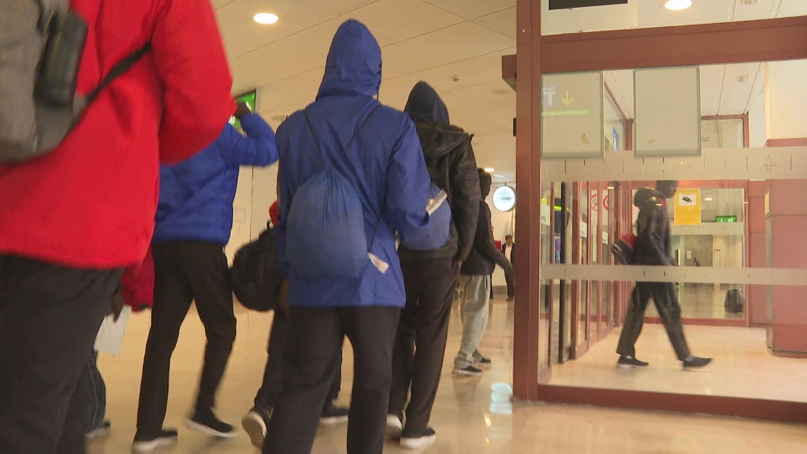 Otra fuga de solicitantes de asilo de una sala del aeropuerto de Barajas