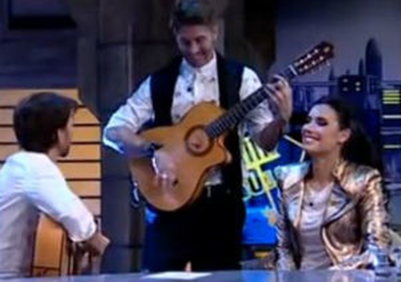 Sergio Ramos canta flamenco