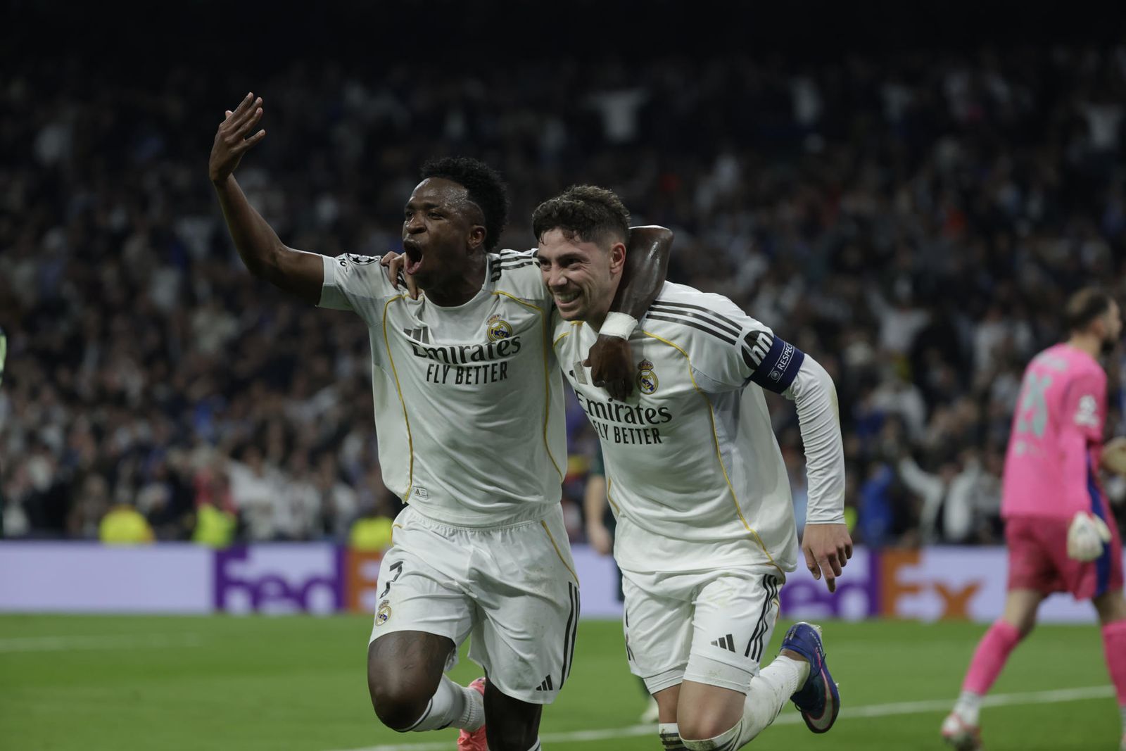 Vinicius y Fede Valverde