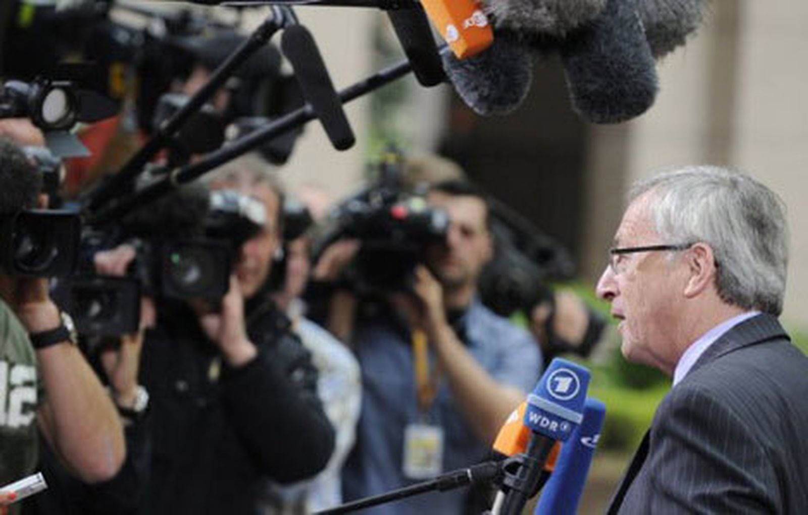 El líder del Eurogrupo, Jean-Claude Juncker