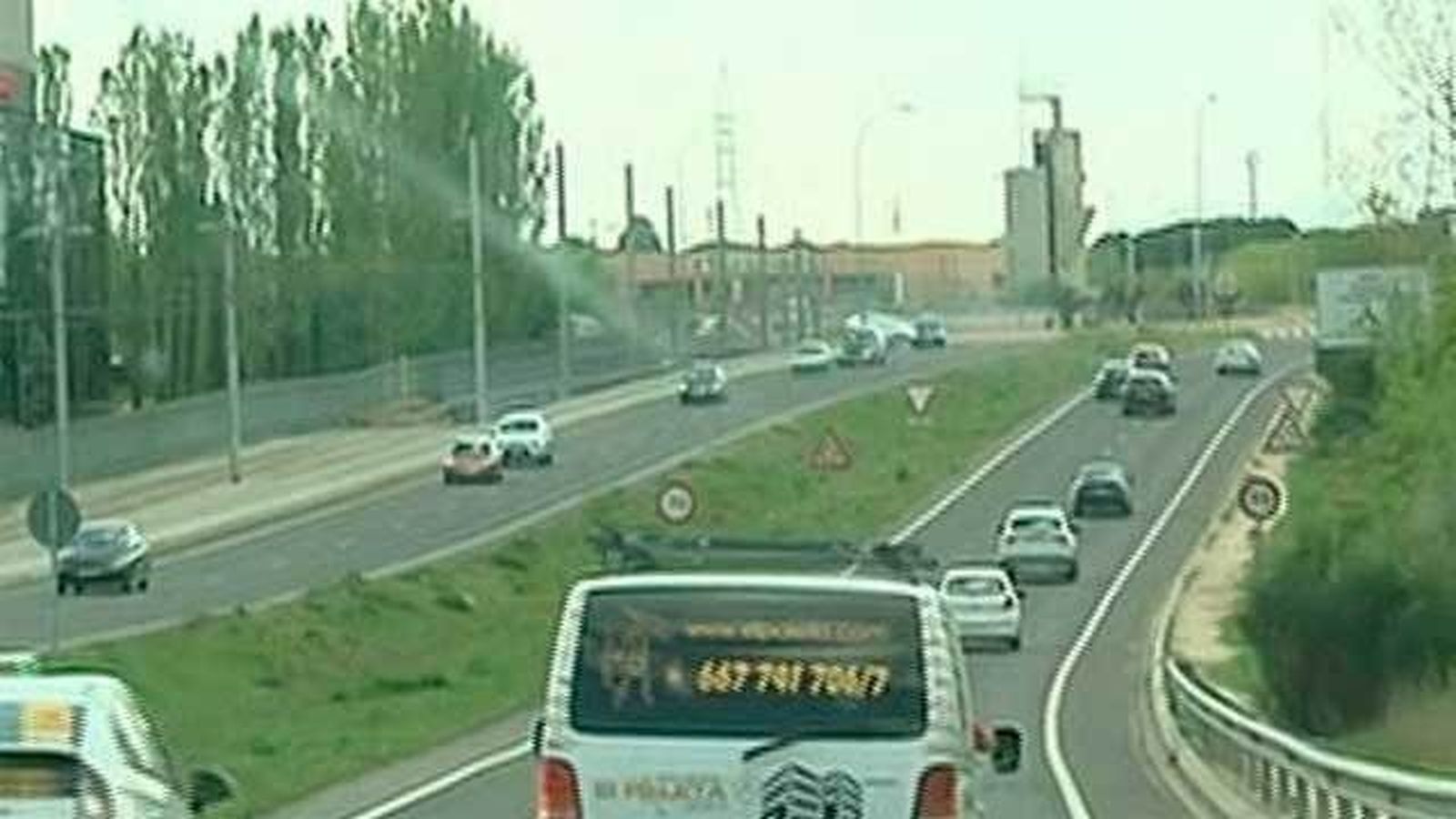 Primer aumento de tráfico en seis años en las carreteras madrileñas