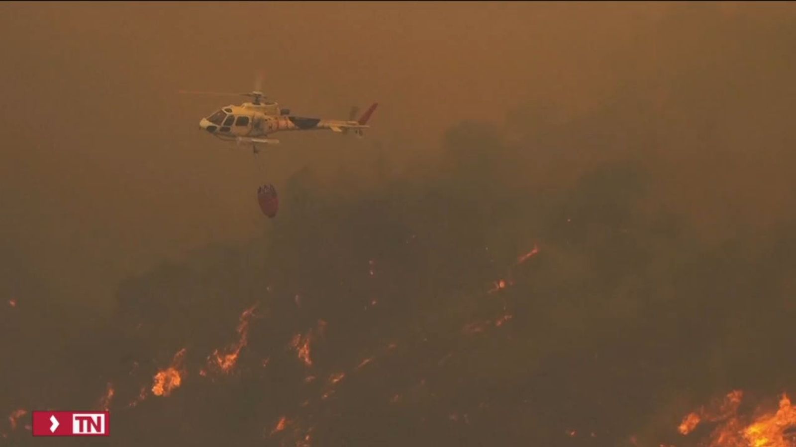 Incendios Chile domingo tarde