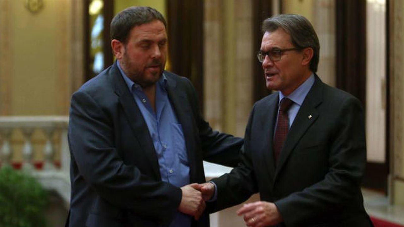 Artur Mas y Oriol Junqueras